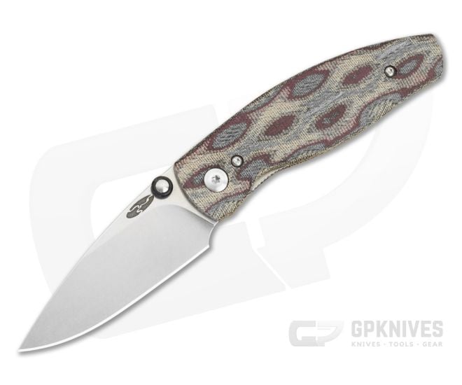 TRM Neutron 2 Python Micarta 3D Magnacut Liner Lock Folding Knife (3.00") - TRM-016
