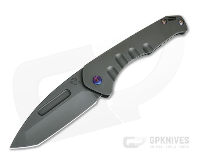 Medford Praetorian Slim Tanto PVD S35VN PVD Titanium Frame Lock Folder - MKT-017