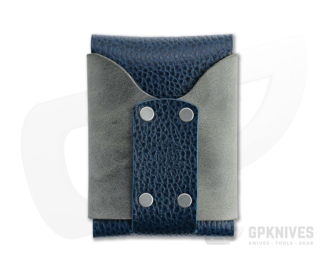 Willow Craft Original Wask Wallet Blue Dollaro and Charcoal - WCG-018