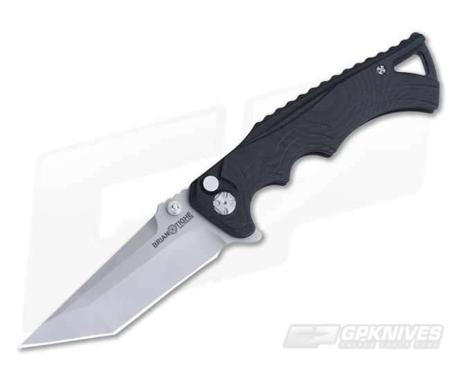 Brian Tighe and Friends G10 Tighe Fighter Large Tanto Blasted Stonewash - BTF-018