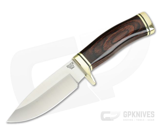 Buck Vanguard Heritage Walnut DymaLux Fixed Hunter 0192BRS - BU-0192BRS