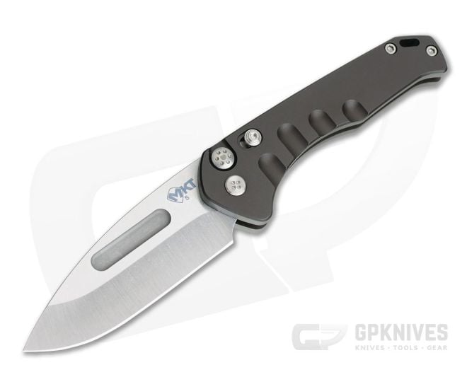 Medford Knives Praetorian Swift Drop Point Bronze Aluminum CPM S35VN Button Lock Automatic - MKT-019