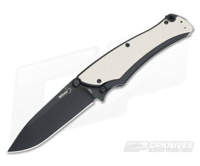 Boker Plus Griploc Black G&G Hawk Flipper 01BO043 - BO-01BO043