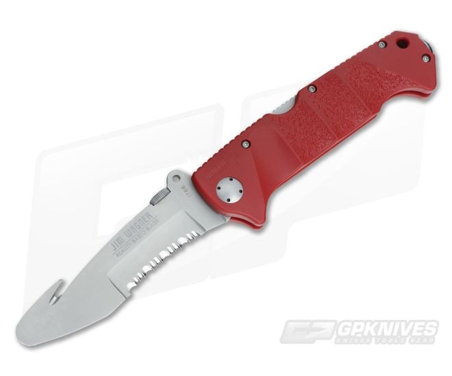 Boker Plus Jim Wagner Reality Based Blade Emergency Rescue Knife 01BO056 - BO-01BO056