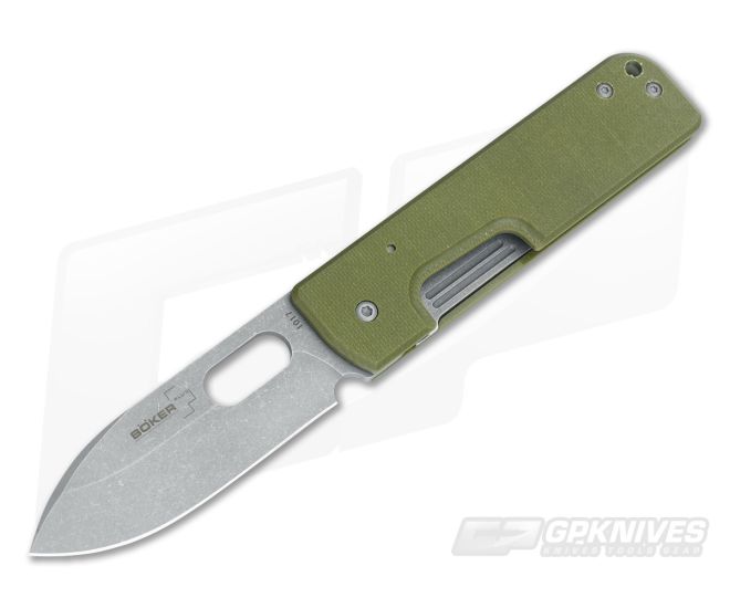 Boker Plus Lancer OD Green G10 Panchenko Folder 01BO064 - BO-01BO064