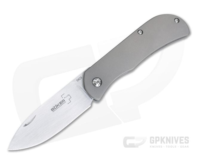 Boker Plus Exskelibur II Titanium Framelock S35VN Skellern 01BO134 - BO-01BO134