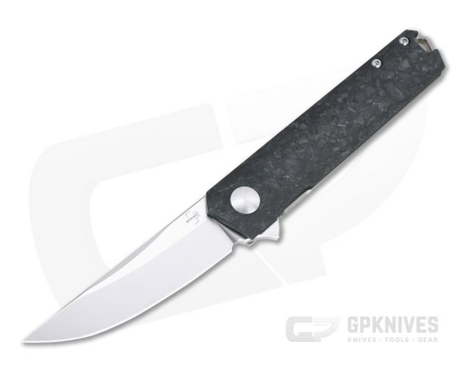 Boker Plus Kwaiken Compact Marble Carbon Fiber D2 Titanium Flipper 01BO231 - BO-01BO231
