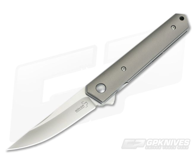 Boker Plus Mini Kwaiken Titanium Flipper 01BO290 - BO-01BO290