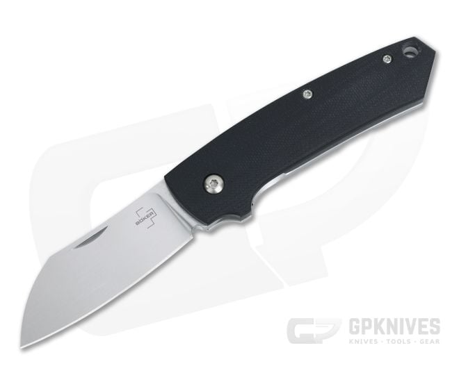 Boker Plus Cox Pro Anso D2 Black G10 Frame Lock Folder 01BO314 - BO-01BO314