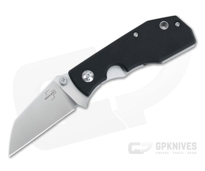 Boker Plus Joule Reinhold D2 Wharncliffe Black G10 Frame Lock Folder 01BO316 - BO-01BO316