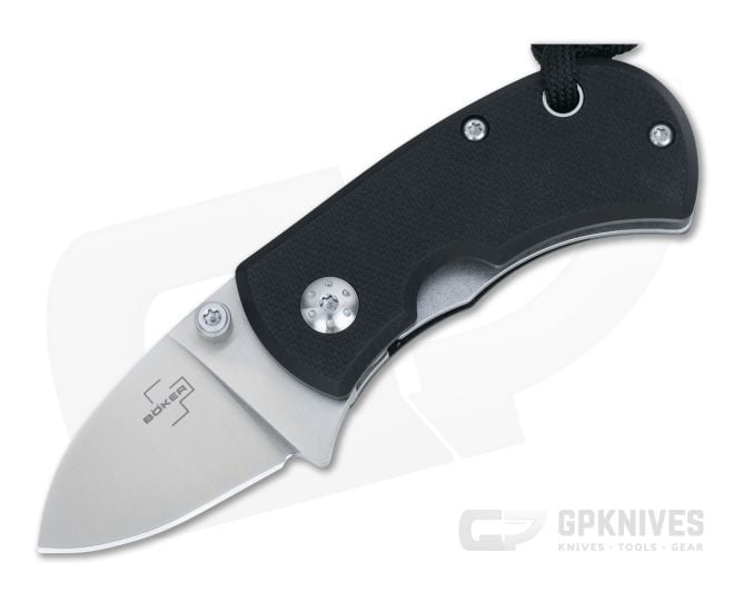 Boker Plus Rockhopper Reinhold Satin D2 Black G10 Liner Lock Folder 01BO317 - BO-01BO317