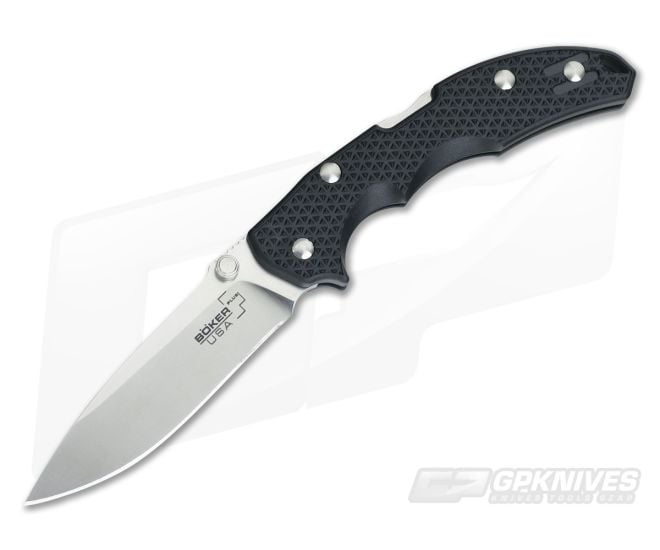 Boker Plus Patriot USA Black Satin Knife 01BO370 - BO-01BO370
