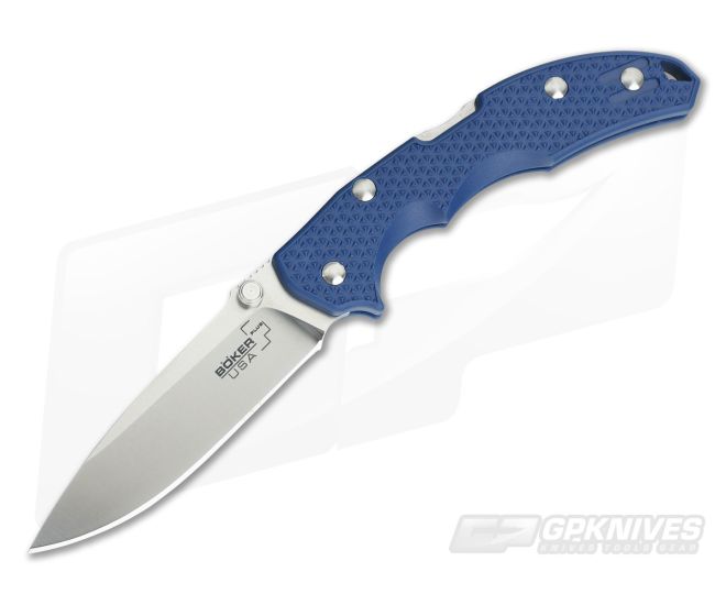 Boker Plus Patriot USA Blue Satin Knife 01BO374 - BO-01BO374
