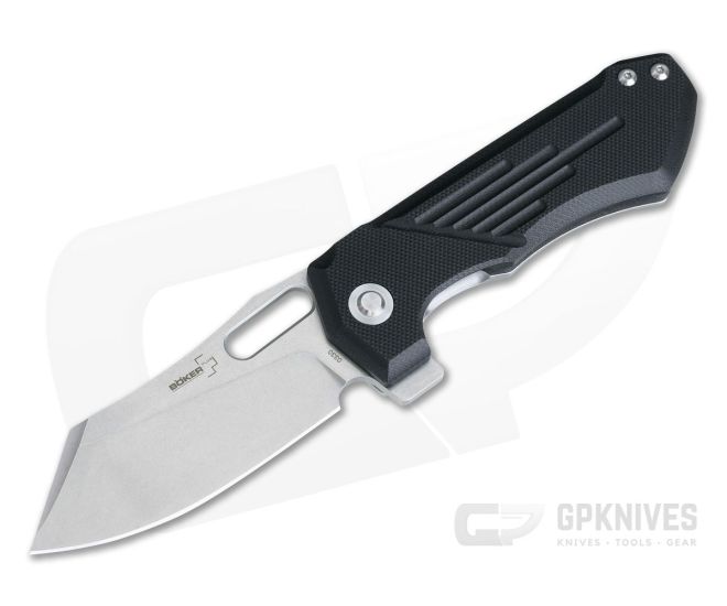 Boker Plus Leviathan J.B. Stout G10 Frame Lock D2 Flipper 01BO751 - BO-01BO751