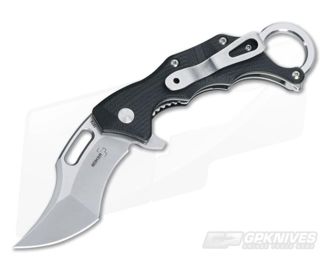 Boker Plus Wildcat D2 Flipper Black G10 01BO772 - BO-01BO772