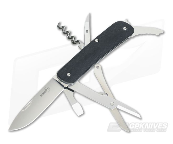 Boker Plus Tech-Tool City 3 Black G-10 Multi Tool 01BO803 - BO-01BO803