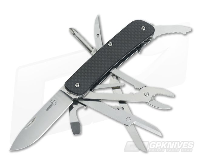 Boker Plus Tech-Tool Carbon Fiber 5 MultiTool 01BO824 - BO-01BO824
