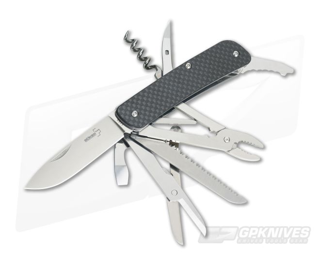 Boker Plus Tech-Tool Carbon Fiber 4 MultiTool 01BO826 - BO-01BO826