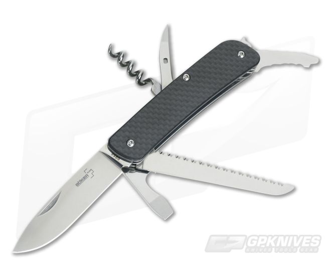 Boker Plus Tech-Tool Carbon Fiber 6 MultiTool 01BO828 - BO-01BO828
