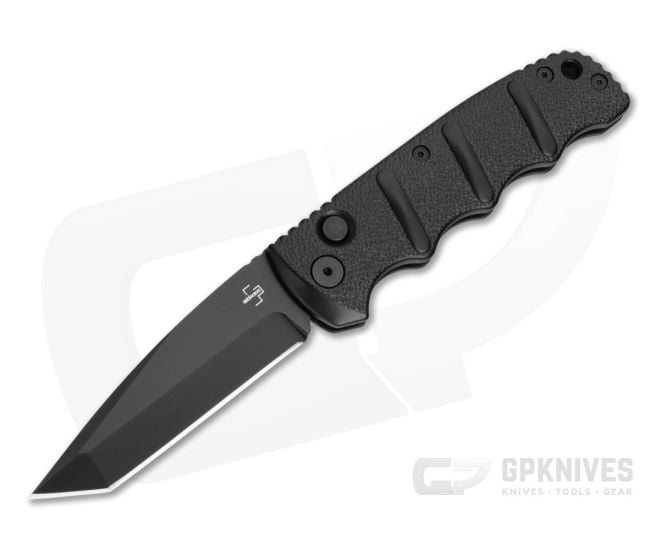 Boker Kalashnikov Tanto Black Aluminum D2 Automatic Knife (3.35" Blade) 01BP0153 - BO-01BP0153