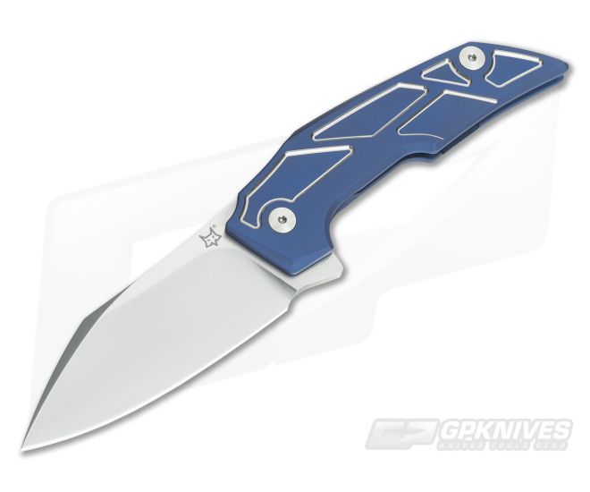 Fox Bharucha 531 Phoenix Flipper Blue Titanium Satin M390 - BO-01FX120