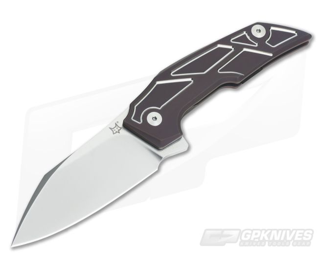 Fox Bharucha 531 Phoenix Flipper Brown Titanium Satin M390 - BO-01FX140