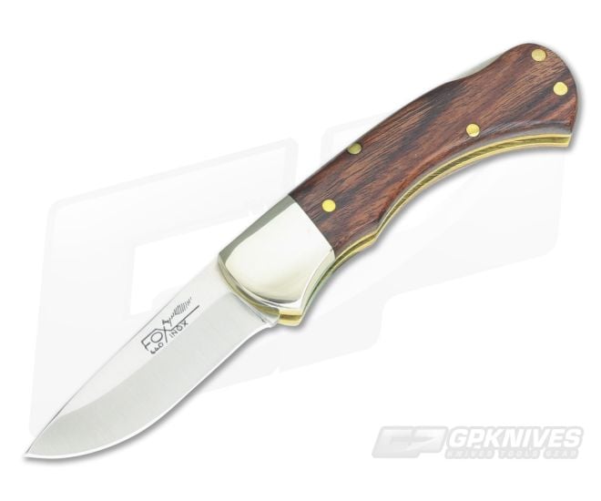 Fox Knives 591 Mini Backlock Rosewood Folder - BO-01FX183