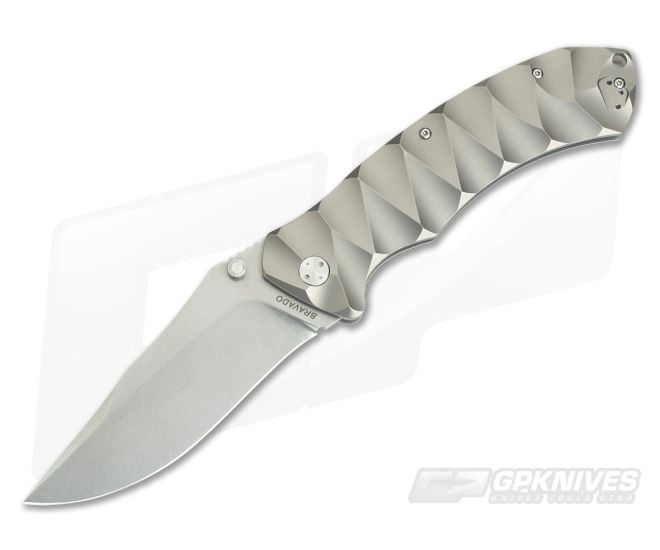 Fox Knives Olamic Cutlery Bravado N690 Titanium Frame Lock - BO-01FX304