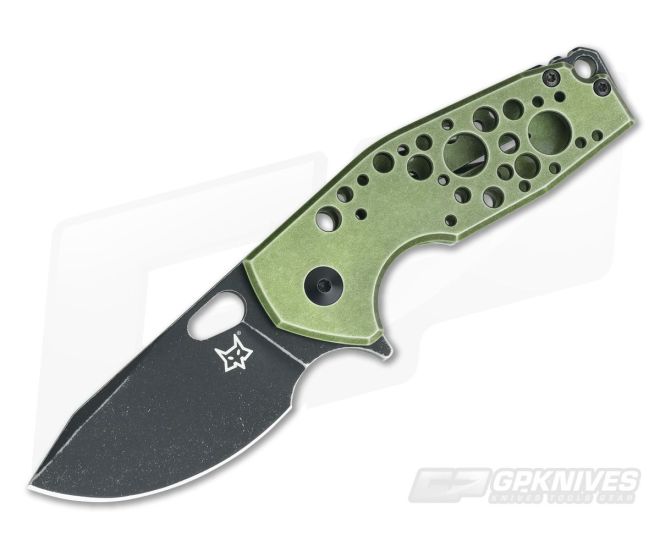 Fox Knives Vox Suru Green Aluminum Frame Lock Flipper 526ALG - BO-01FX775