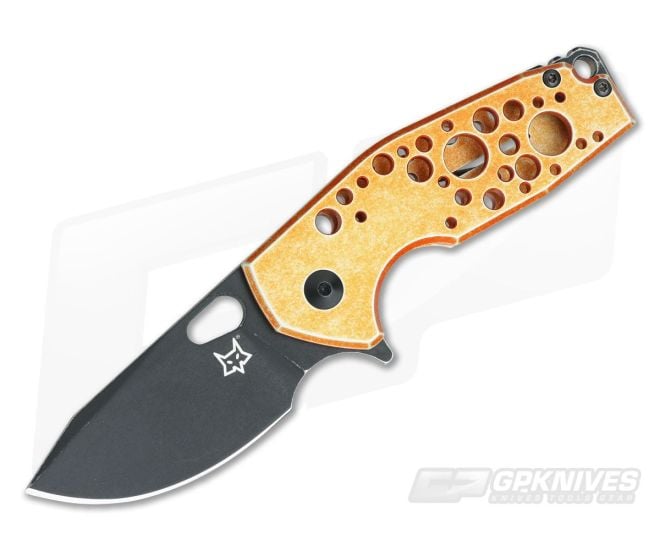 Fox Knives Vox Suru Orange Aluminum Frame Lock Flipper 526ALO - BO-01FX813
