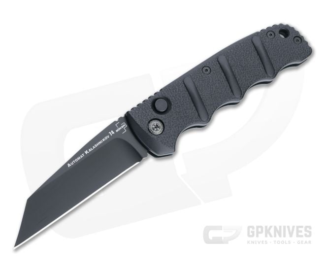 Boker Kalashnikov 74 Wharncliffe Black D2 Automatic Folding Knife 01KALS104N - BO-01KALS104N