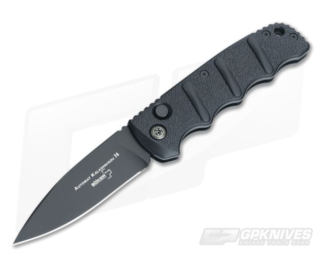 Boker Kalashnikov 74 Automatic Black AUS-8 Folding Knife 01KALS74BK - BO-01KALS74BK