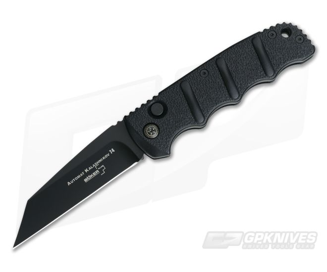 Boker Kalashnikov 74 Wharncliffe Automatic Black with Black Blade 01KALS74FN - BO-01KALS74FN