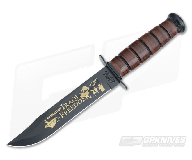 Kabar USMC Iraqi Freedom Commemorative 9128 - KA-9128