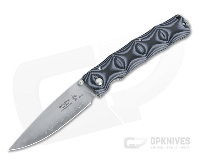 Mcusta Shinra Maxima Minagi San Mai SPG-2 Blue Micarta Folder 201G - MC-0201G