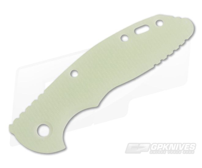 Hinderer Knives XM-18 3" Scale Translucent Green G10 - HK-0202