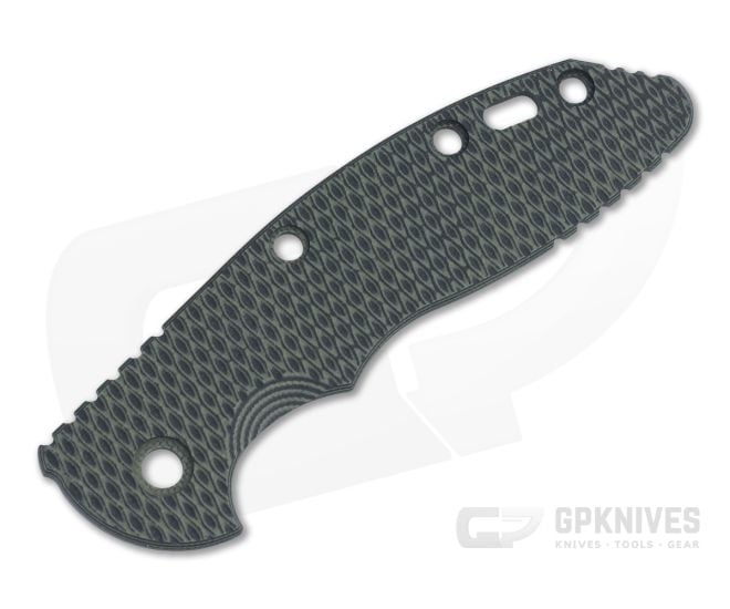 Hinderer Knives XM-18 3.5" Scale Green/Black - HK-0221