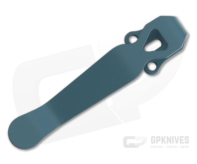 Lynch Northwest Titanium Deep Carry Pocket Clip Benchmade Blue Cerakote - LNW-022