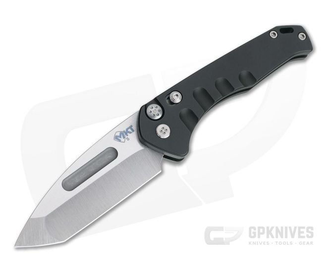 Medford Knives Praetorian Swift Tanto Black Aluminum CPM S35VN Button Lock Automatic - MKT-023