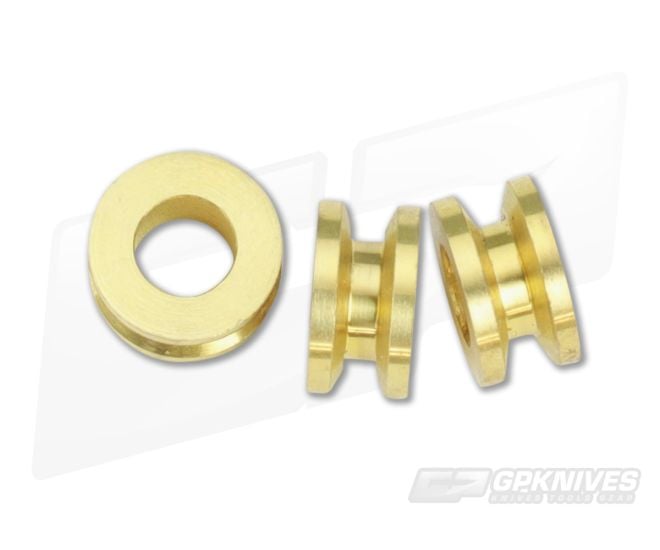 Hinderer Knives XM-18 3.5" Standoffs Brass - HK-0247