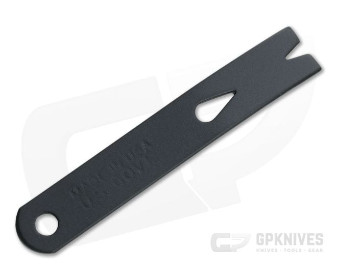 Maratac Widgy Black Steel 3" Curved Micro Pry Bar - MAR-024