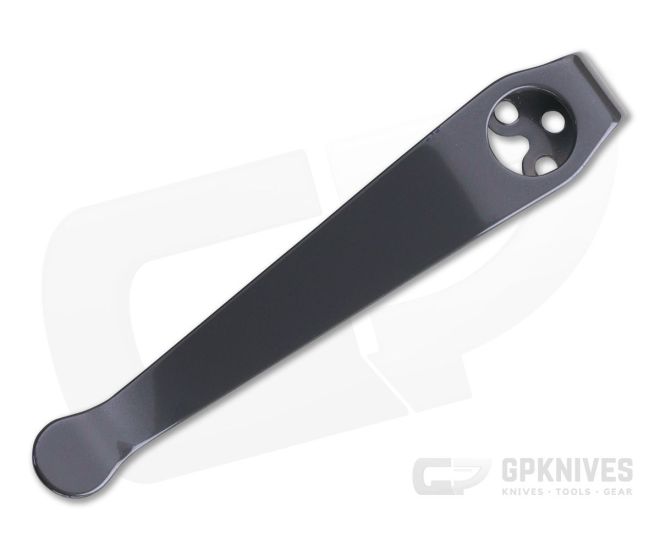 Lynch Northwest Titanium Deep Carry Pocket Clip Spyderco Long Purple Smoke - LNW-024