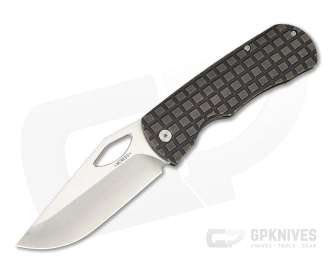 McNees Knives Dixon Frag Antiqued Satin Stonewash - MNK-025