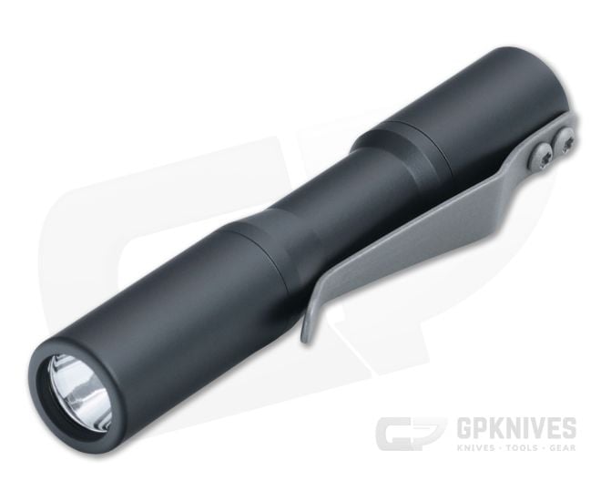 CWF Micro Click Custom Flashlight Black Aluminum 5000k 219C LED CWF-025 - CWF-025