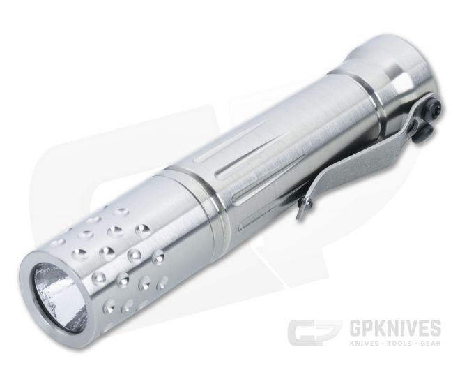 Dawson Machine Craft Malihini Slim Flashlight Satin Titanium (4500K) - DMC-025