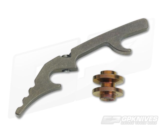 Hinderer XM-18 3.5" Backspacer Titanium Bronze - HK-0264
