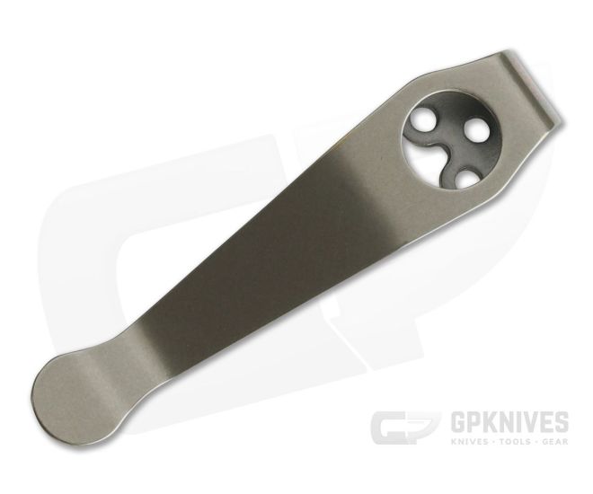 Lynch Northwest Titanium Deep Carry Pocket Clip Spyderco Short Bronze w/Cerakote - LNW-026