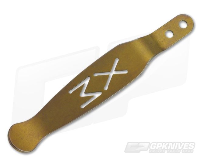 Hinderer XM Pocket Clip Titanium Bronze - HK-0280