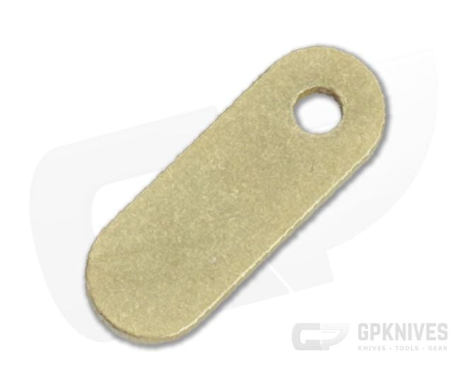 Hinderer Knives Pocket Clip Filler Tab Brass - HK-0282