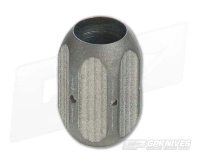 Ti Survival Titanium Lanyard Bead Hex Stonewashed Finish - TS-028
